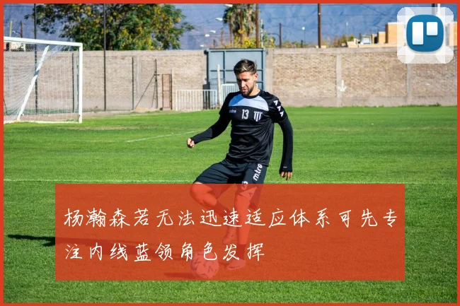 杨瀚森若无法迅速适应体系可先专注内线蓝领角色发挥